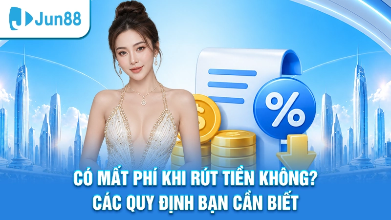 Có mất phí khi rút tiền không? Các quy định bạn cần biết